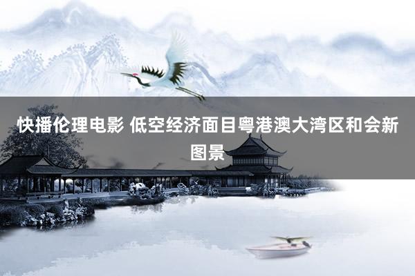快播伦理电影 低空经济面目粤港澳大湾区和会新图景