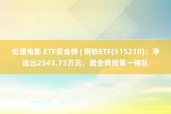 伦理电影 ETF资金榜 | 钢铁ETF(515210)：净流出2543.73万元，居全阛阓第一梯队