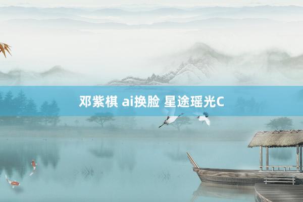 邓紫棋 ai换脸 星途瑶光C