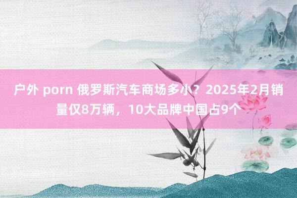 户外 porn 俄罗斯汽车商场多小？2025年2月销量仅8万辆，10大品牌中国占9个